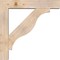 Ekena Millwork Funston Block Smooth Bracket w/ Offset Brace, Douglas Fir, 7 1/2"W x 40"D x 40"H BKT0806X40X40FST05SDF - alternate 2